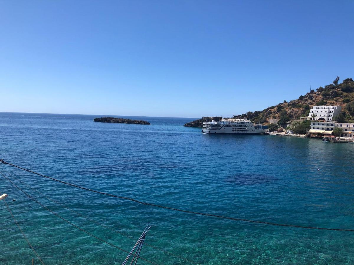 Scirocco Rooms Loutro Dış mekan fotoğraf