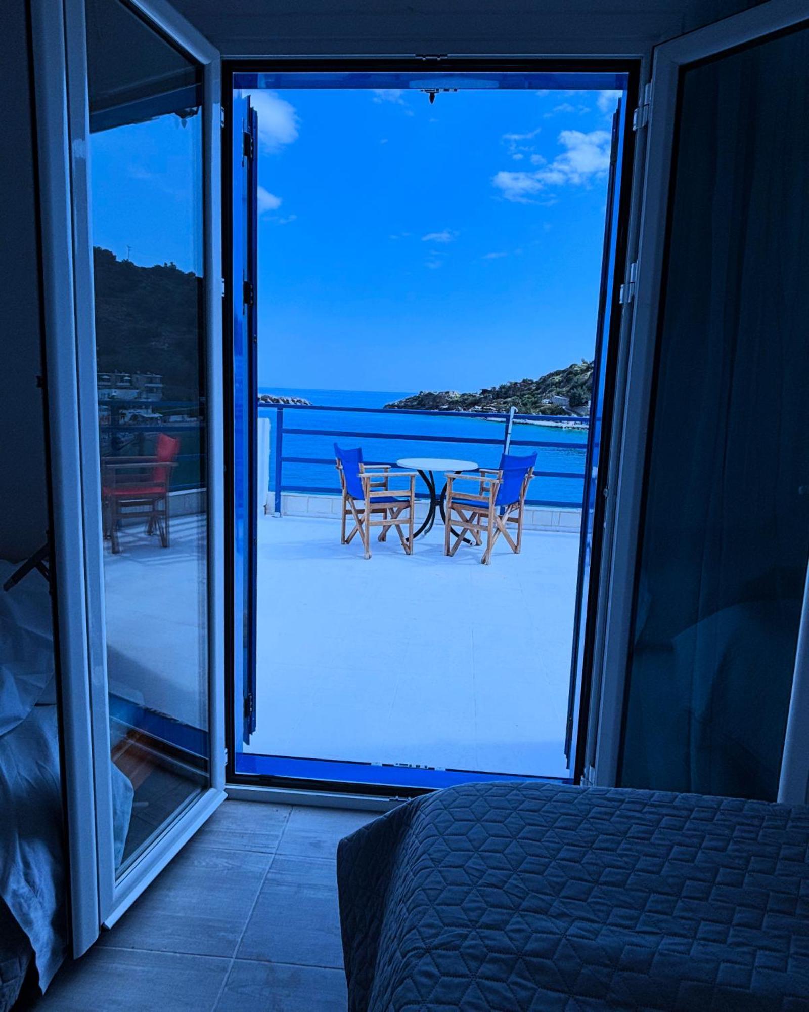 Scirocco Rooms Loutro Dış mekan fotoğraf