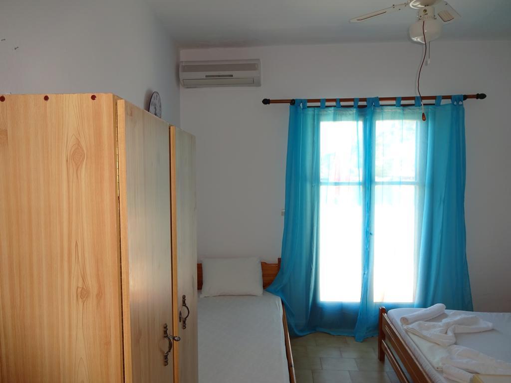 Scirocco Rooms Loutro Dış mekan fotoğraf