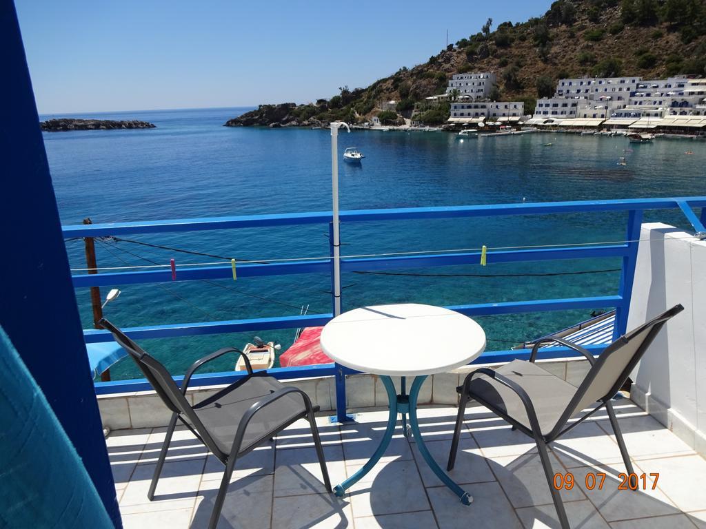 Scirocco Rooms Loutro Dış mekan fotoğraf