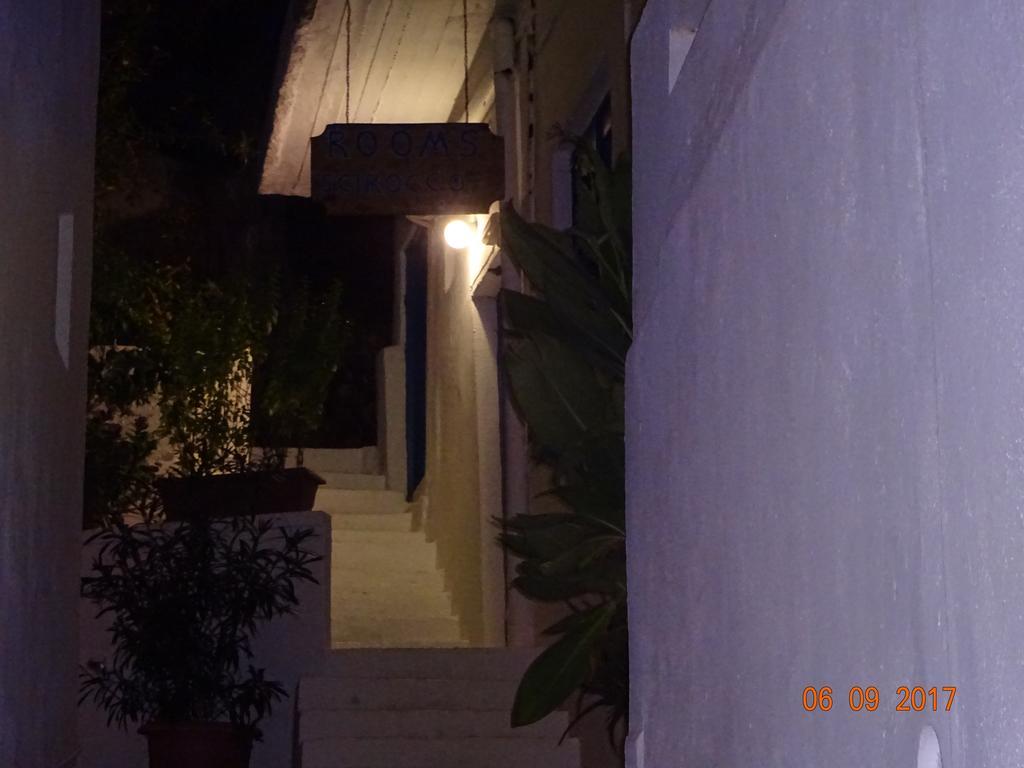 Scirocco Rooms Loutro Dış mekan fotoğraf